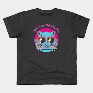 Karma Vibes (pink) Kids T-Shirt